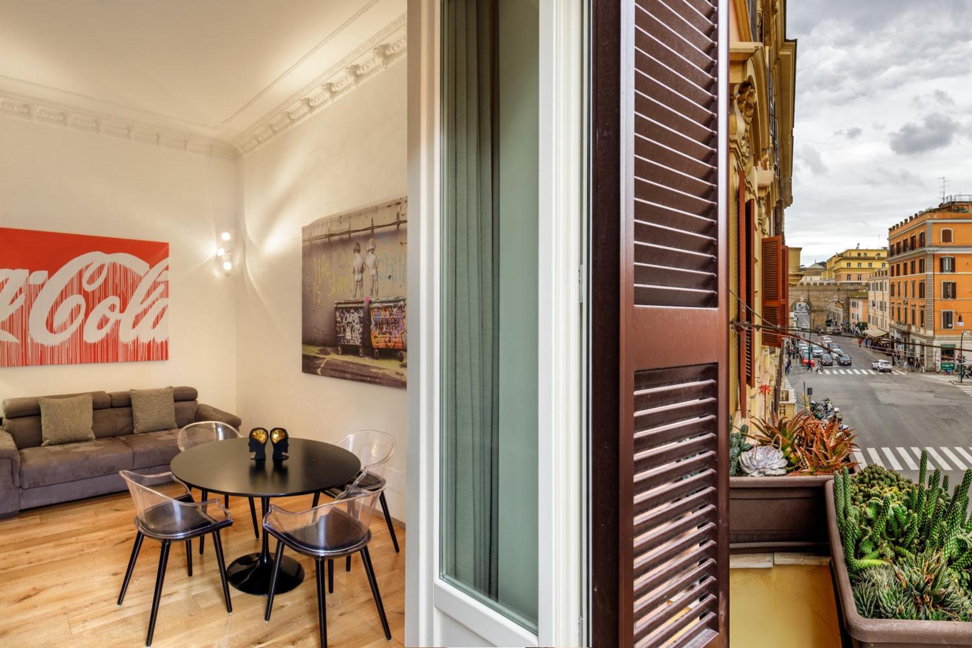 Apartamento Porta Castello Charme Roma Exterior foto